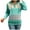 Light Blue, variant on Hoodies for Woman Pullover for Women Long Sleeved Drawstring Pocket Button Pullover Print Soft Stylish Oversized Tops Lady Mountaineering Fall Winter Wear Orange