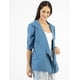 thumbnail image 5 of Blazer ligero de lino AMAD Casual para mujer Talla S, 5 of 5