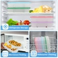 thumbnail image 4 of AMERTEER 4 Pcs Contenants à Collation pour Enfants avec Couvercle Boîte à Bento Réutilisable Empilable pour Préparation de Repas Micro-Ondes Lave-Vaisselle Sûr avec Fourchettes Cuillères, 4 of 8
