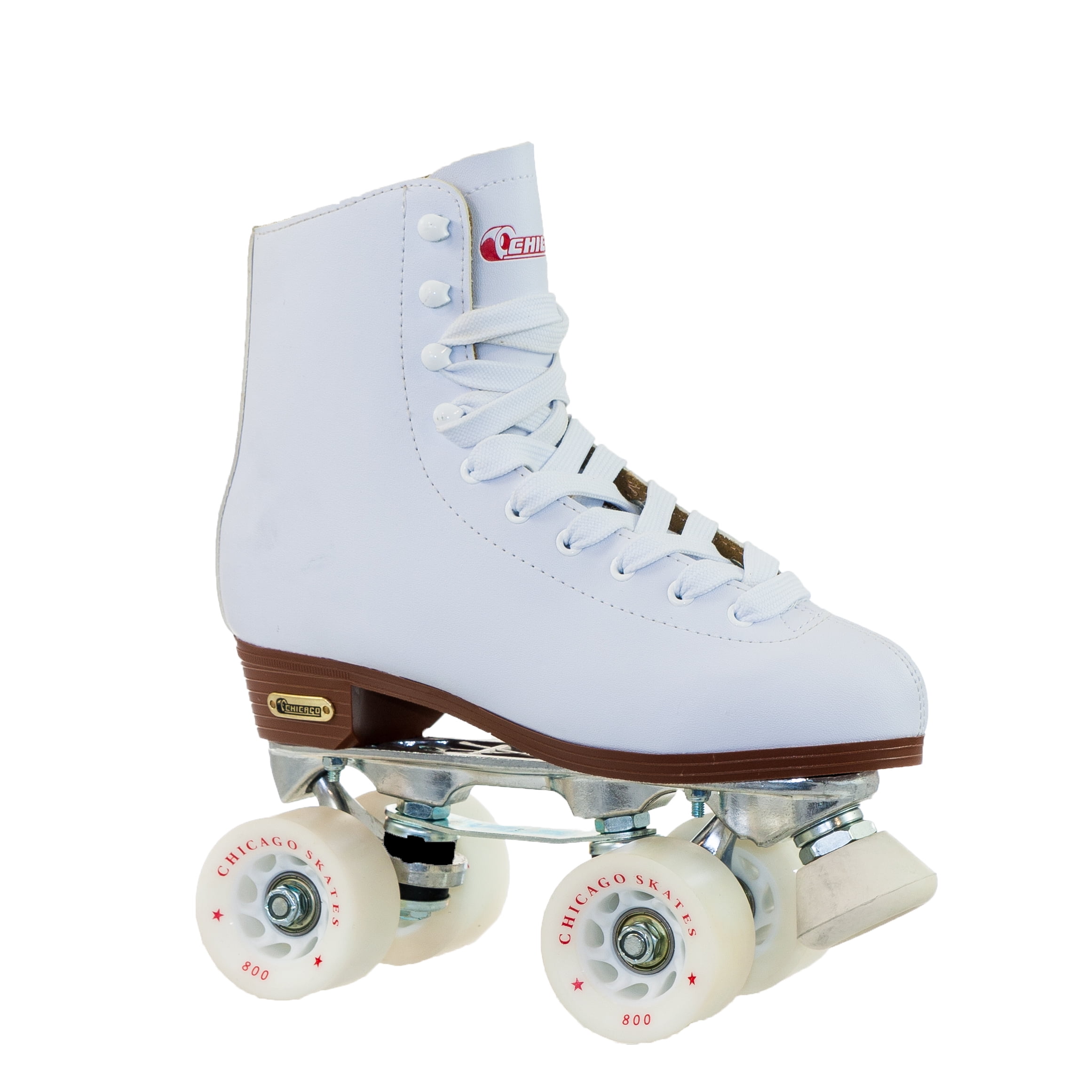 White Chicago Ladies Classic Quad Roller Skates US 8 for sale online 