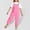 Pink, variant on RTKFRFLM Kids Fashionable Jumpsuit Relaxed Fit Candy Color Overalls for Youth Red 6-7 Years