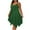 Green A, variant on Women Tank Dress Fashion Plain Flowy Plus Size Handkerchief Hem Summer Solid Color Beach Vacation Casual V Neck Loose Sleeveless Beach Mini Dresses for Curvy Women