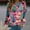 Pink, variant on Atogsazn Womens Christmas Sweatshirt Casual Long Sleeve Pullover Sweaters Loose Fit Tops Outfit Outerwear Blue M Fashion