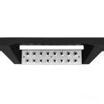 thumbnail image 3 of Westin Automotive Nerf Bar 56-141252 HDX; With Drop Down Steps; 3 Inch Square Straight; Powder Coated; Black; Stainless Steel; With Welded End Caps; Rocker Panel Mount, 3 of 6