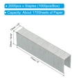 thumbnail image 2 of Uxcell 23/23 Staples for Stapler, 2Box 2000pcs 15/16" Leg Length Standard Flat Clinch, 2 of 6