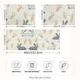 thumbnail image 2 of Yayeee Pillowcase Queen Size Set of 2 Satin Wrinkle Resistant Pillow Case, Adorable Bunnies, 2 of 8