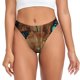 thumbnail image 1 of Fotbe Vintage Butterfly Green Tanga Sin Costuras para Mujer con Estampado – Panties Invisibles, Transpirables y Cómodos para Uso Diario-3X-Large, 1 of 6