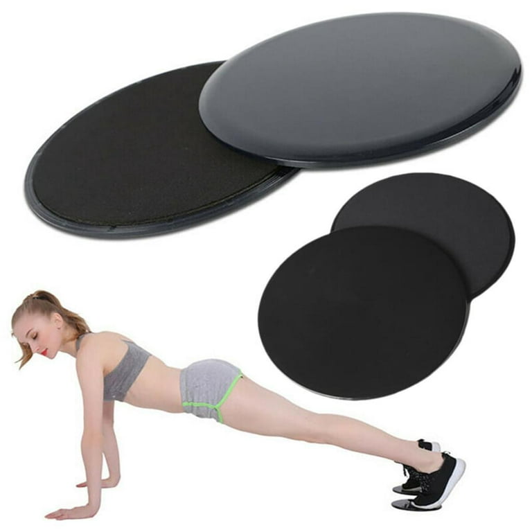 Set of 2 Fitness Training Core Sliders Gym Core Gliding Disc Floor Glider  Gliding Discs Paraglider Slide Discs Fitness Sliding 