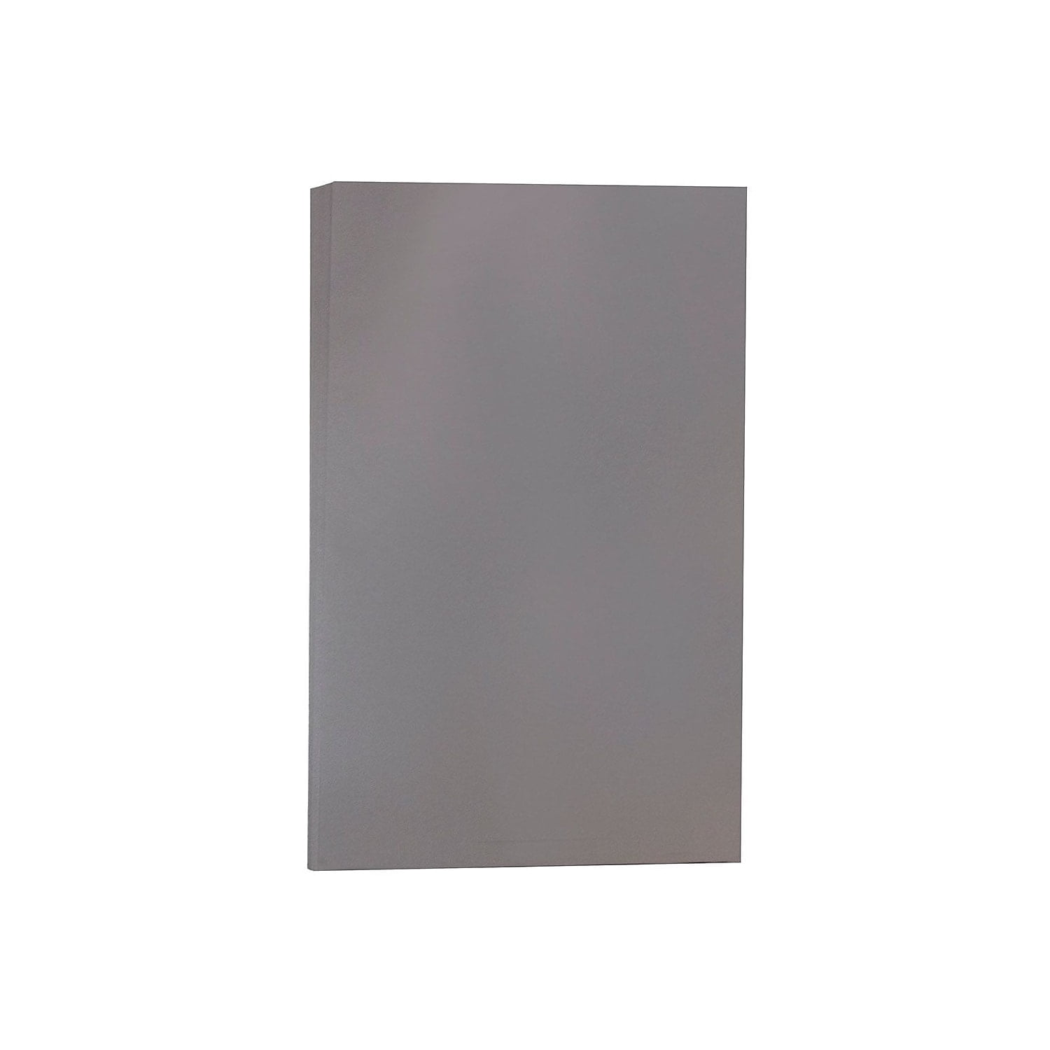 JAM Paper Legal Cardstock, 8 1/2 x 14, 80lb Dark Gray, 50 per Pack