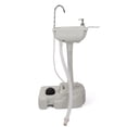 thumbnail image 2 of QXDRAGON Outdoor/Indoor Wash Sink Basin Faucet Portable Removable Ligetweight HDPE, White, 2 of 9