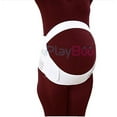 thumbnail image 3 of Maternity Support Belt Pregnancy Belly Back Brace Band- Breathable- Adjustable- Comfortable (White), 3 of 7