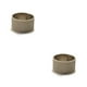 thumbnail image 3 of Naiovety Anillo de dedal antideslizante de protección, de trabajo manual, accesorios de costura ajustables para manualidades DIY para el hogar Plata Gruesa METRO 2Conjunto, 3 of 6