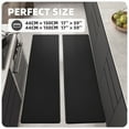 thumbnail image 3 of PABUBE Kitchen Rug and Mat Kitchen Mat Anti Fatigue, Non Slips Kitchen Floor Mat, Kitchen Rug or Mat Washable, 17"x 59"+17"x 59", Black, 3 of 9