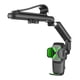 thumbnail image 2 of Soporte para teléfono móvil en el coche, clip de montaje para visera, color negro verde, 2 of 8