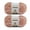 Red, variant on Crafted by Catherine Beige Multi Cozy Twist Bulky Yarn, 345 yards, 8.8 oz/250g (2 Pack)