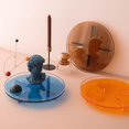 thumbnail image 3 of Light Luxury Nordic Acrylic Color Round Tray, Ins Style, Suitable For Living Room, Bathroom, Kitchen, Office, 3 of 5
