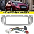 thumbnail image 2 of Car Stereo Radio Fascia Iso Aerial Fitting Kit For Alto Pixo 2009- 14, 2 of 5