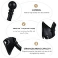 thumbnail image 5 of 5pcs Practical Clothing Hanger Wardrobe Accessory Wall-mounted Hanging Hook, 5 of 6