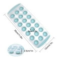 thumbnail image 3 of Harpi Ice Cube Tray,Ice Trays for Freezer, Silicone Ice Goods, Food Grade Ice Cream, Round Spherical Ice Cream, Ice Cream Making, Quick Freezing Goods Easy To Demould, 3 of 3