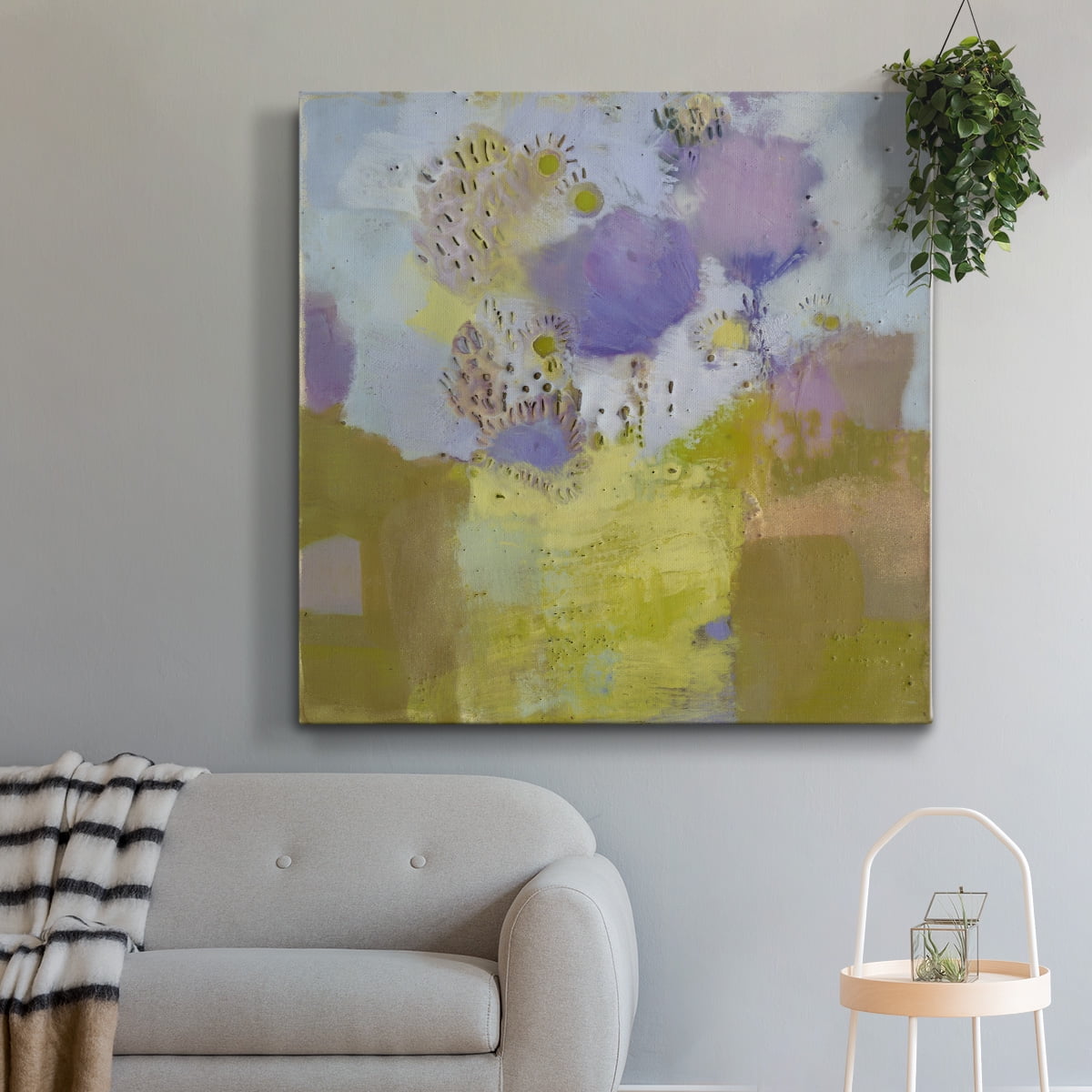 Wexford Home Blume II-Premium Gallery Wrapped Canvas, 16" x 16" - Ready to Hang