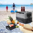 thumbnail image 6 of Telyswee 58QT Car Refrigerator, Portable Freezer Electric Cooler Car Fridge, 12V Fridge for Car, 58 Quart -4℉-68℉ Portable Refrigerator for Camping, Travel, Fishing, Outdoor or Home Use, 6 of 6
