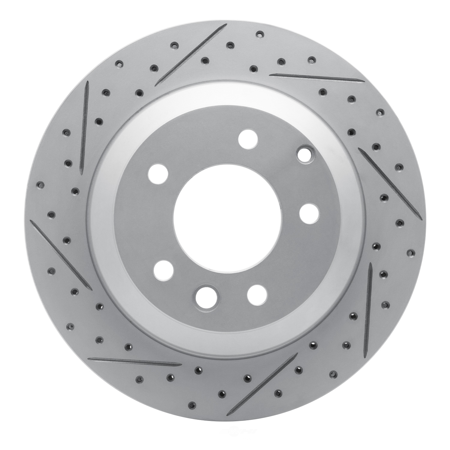 Dynamic Friction Company 830-74048L DFC Geoperformance Rotor - Drilled and Slotted