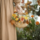 thumbnail image 5 of 4 cestas de flores tejidas de imitación de ratán, cestas de flores de mano, cestas tejidas, cestas de flores decorativas, 5 of 8