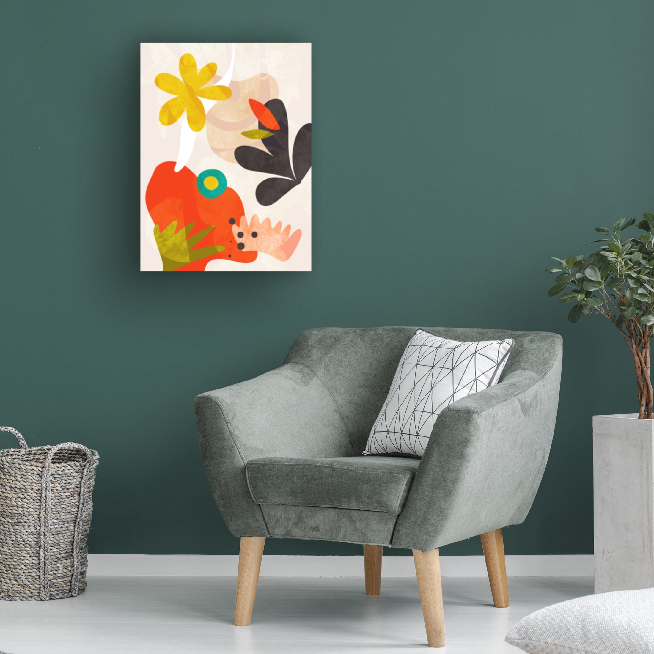 Trademark Fine Art Ana Rut Bre Cutouts Bauhaus Canvas Wall Art