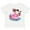 AA-White, variant on Inktastic Flamingo with Sunglasses Pool Float and Drink Boys or Girls Toddler T-Shirt