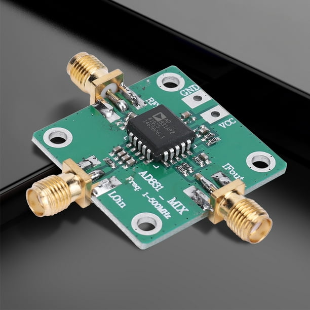 Transductor de alta frecuencia AD831 + Módulo convertidor de RF de ancho de banda de 10dBm 0.1-500MHz