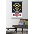 thumbnail image 2 of NBA Denver Nuggets - Logo 21 Wall Poster with Magnetic Frame, 22.375" x 34", 2 of 5