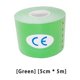 thumbnail image 3 of Cinta elástica de algodón Greeniant para kinesiología Terapéutica deportes atléticos a prueba de agua 5cmx5m, 3 of 6