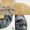 thumbnail image 3 of Sombreros de pescador de goma de verano para mujer, sombrero de ala ancha, parasol y protección solar, sombrero para mujer, 3 of 4