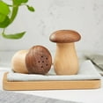 thumbnail image 3 of Palillero Agirlvct de madera con forma de hongo, 6 cm x 6 cm x 9 cm, 3 of 7