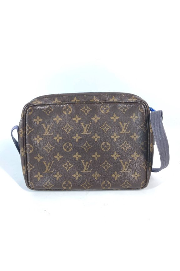 Pre-Owned LOUIS VUITTON M43828 Monogram Kim Jones Pacific Bum Bag Shoulder Waist Pouch Belt...