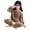 Z4 Coffee, variant on Boys' Girls' Flannel Clothes Set Fluffy Sweatshirt Top And Pants Winter Warm Soft Fuzzy Homewear With Sweatpants 5-6T