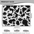 thumbnail image 7 of FOR U DESIGNS Cow Spot Dripping Print Trunk Cargo Liner for SUV Sedan Truck Non-Slip Trunk Mat All Weather Durable Rear Mat Universal Fit Cargo Protection, 7 of 7