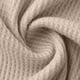 thumbnail image 5 of Ceisia Mens Long Sleeve Quarter Zip Pullover Sweater Waffle Knit Mock Neck with Pockets Beige L Gift, 5 of 8