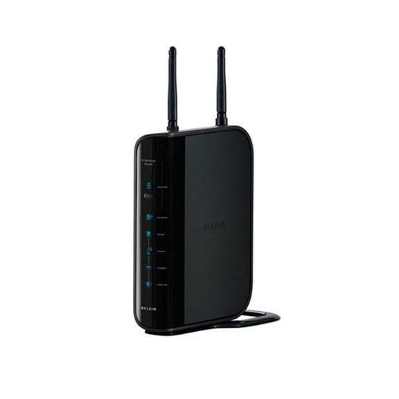 Router inalámbrico N Belkin + 4 puertos (generación anterior)