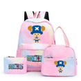 thumbnail image 1 of 3Pcs/set Anime One Piece School Backpack For Children Girl Backpack Back To School Bookbag Student Kawaii Lunch Bags Pencil Box, 1 of 5
