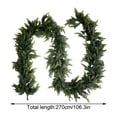 thumbnail image 2 of Realistic Cedar Wreath for Home Decoration Soft and Thick Cedar for Indoor Outdoor Use for Holiday and Party, 2 of 5