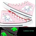 thumbnail image 1 of Sanrio-zapatos de lona de alta calidad de Hello Kitty para niños, zapatillas Kawaii luminosas con suelas suaves, a la moda, regalo, 1 of 4