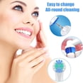 thumbnail image 4 of DEELLEEO Electric Toothbrush Replacement Brush Heads Refill  4Count, 4 of 5
