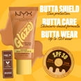 thumbnail image 6 of NYX Professional Makeup Buttermelt Glaze Tinted Moisturizer, SPF 30, Almond Butta, All Skin Types, 1.01 fl oz, 6 of 14