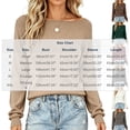 thumbnail image 2 of Oiangi Sweater for Women Boat Neck Long Sleeve Lightweight Knitted Tops Cozy Fleece Pullover Sweaters for Fall Winter Khaki L, 2 of 4