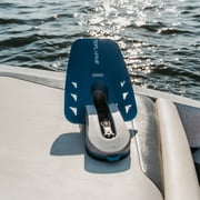 Tidal Wake XLR8 Wakesurf Shaper, High-Performance Wake Generator & Compact Storage Tote - Silver/Blue