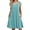 Bean Green, variant on EASYBRAUS Women Sleeveless A Line Midi Dress Loose Casual Pocket Summer Dress