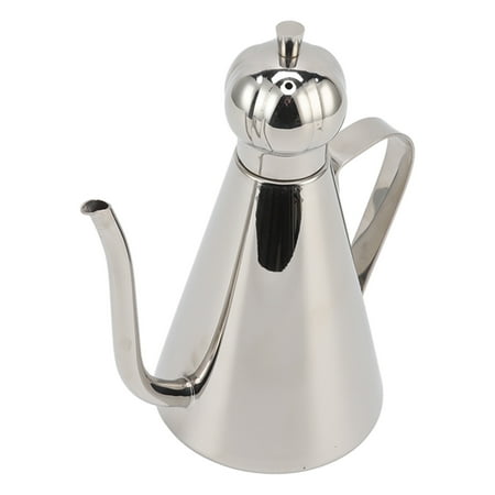 

Asdomo Oil Dispenser Bottle 0.4l/13.5oz Stainless Steel Conical Oil Filter Pot For Storing Frying Oil And Cooking Fat Cooker Accessories
