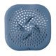 thumbnail image 1 of Colador de fregadero de silicona para atrapar pelos en el desagüe de la ducha. Protector eficaz para el desagüe de la ducha y el tapón de pelo para la bañera., 1 of 8