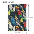 thumbnail image 3 of Pofeuu Parrot Print Travel Document Organizer Passport Holder Men Women for Family (6.5 in x 4.5 in),Wallet Holder Credit Card Clutch Bag Case, 3 of 5